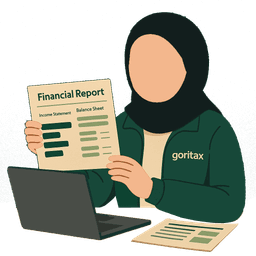 Financial Reporting Icon