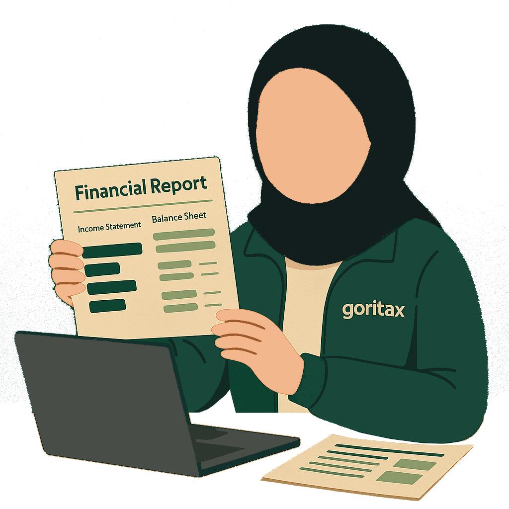 Financial Reporting Icon